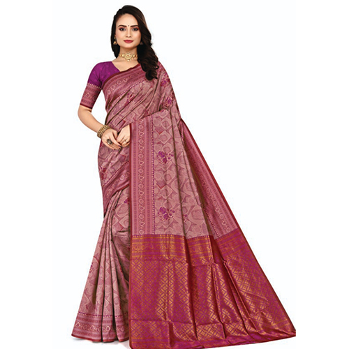 01D Tesla Silk Saree