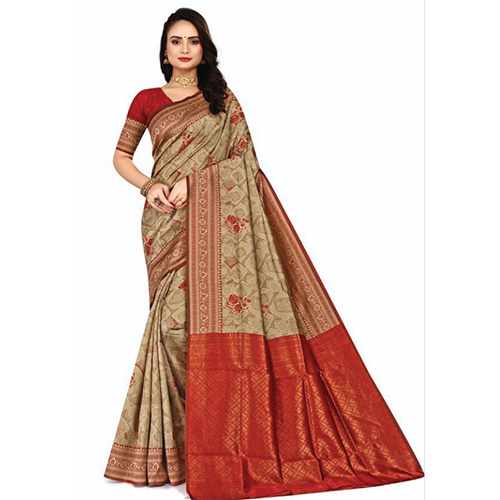 01F Tesla Silk Saree