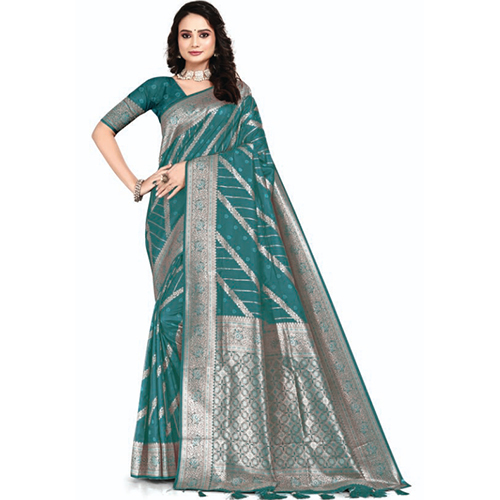 02G Silk Golden Bird Saree