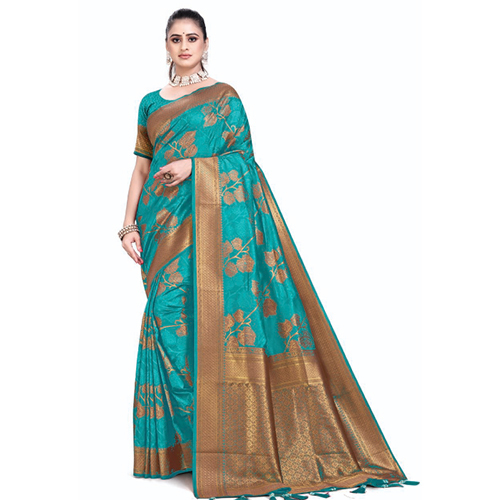 1057 B Kashmiri Silk Saree