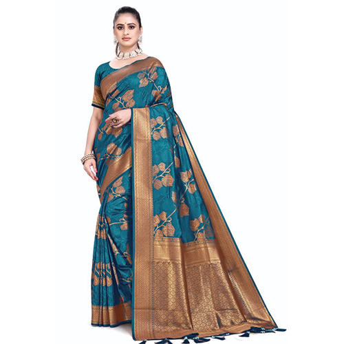 1057 D Kashmiri Silk Saree