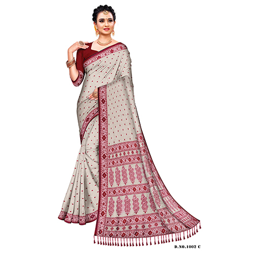 1002 C Silk Saree