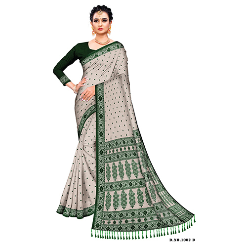 1002 D Silk Saree