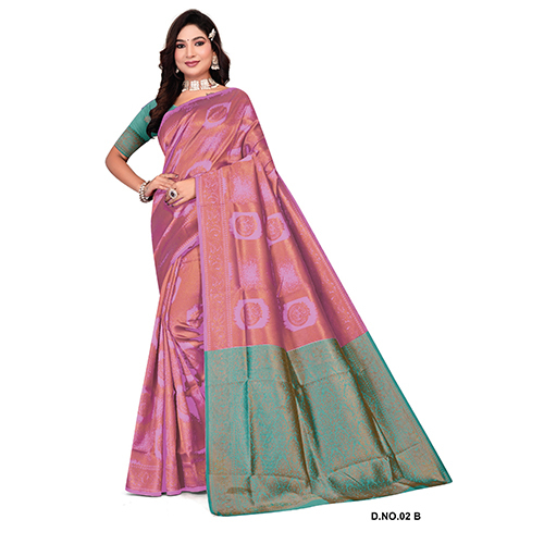 02 B PArle G Silk Saree
