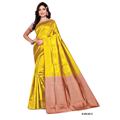 02 C PArle G Silk Saree