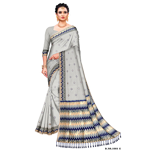 1001 E sunshine Silk Saree