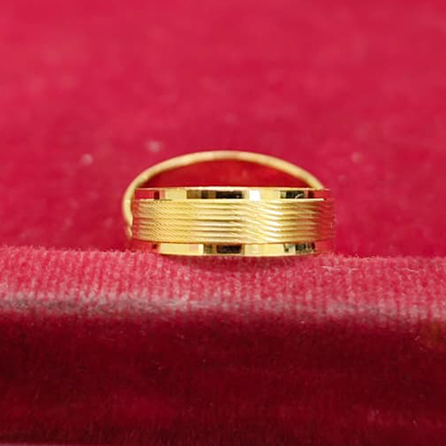 Gold Signature Ring
