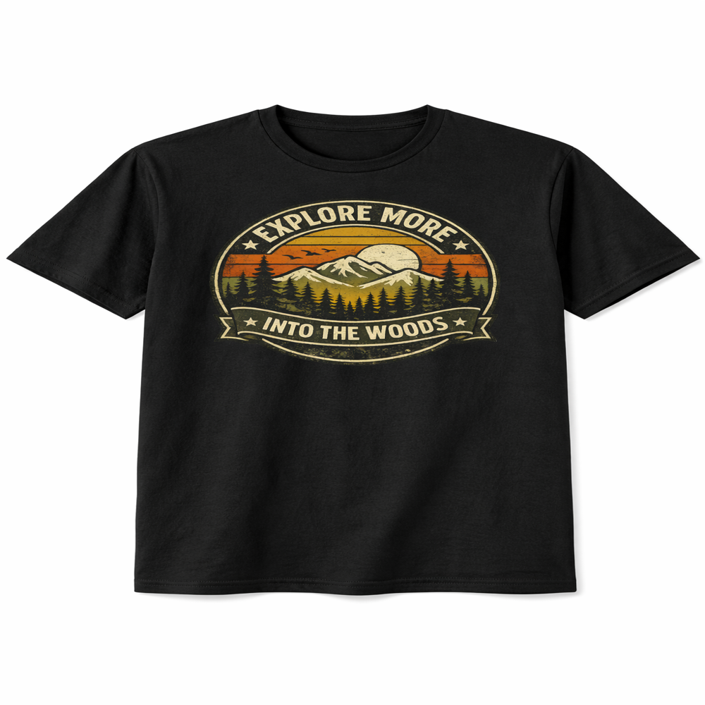 Round neck t-shirts for print for demand 