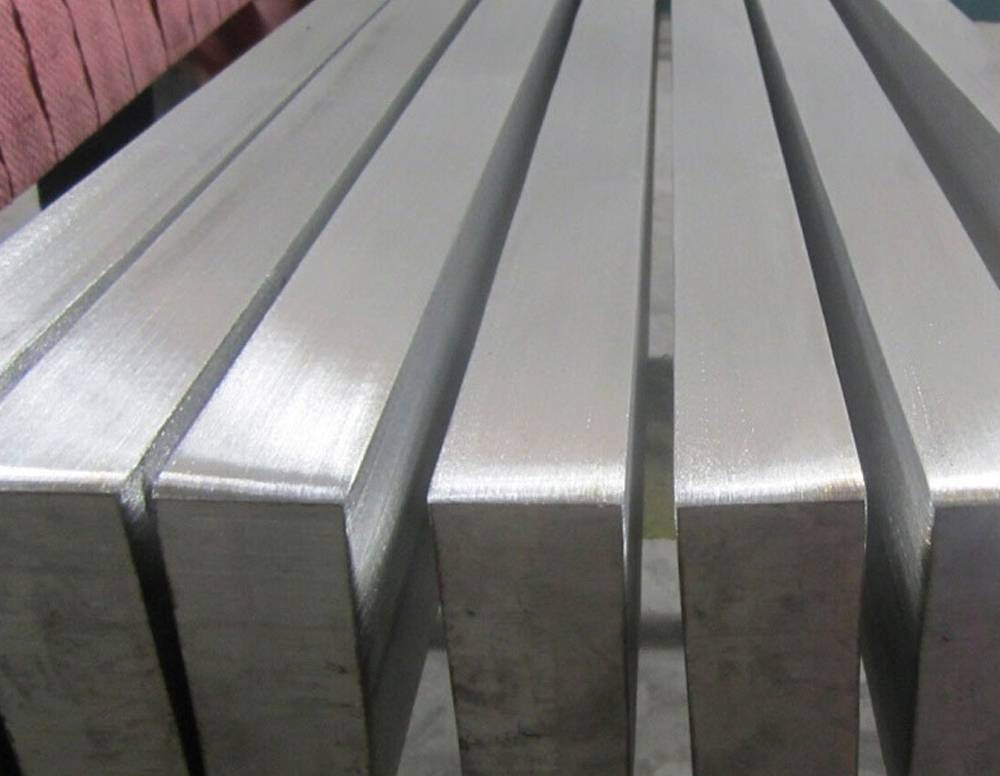 Duplex Steel Flat Bar - Color: Silver