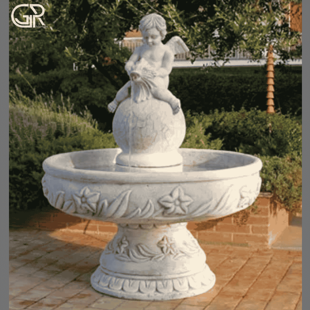Makrana Carving Marble Fountains