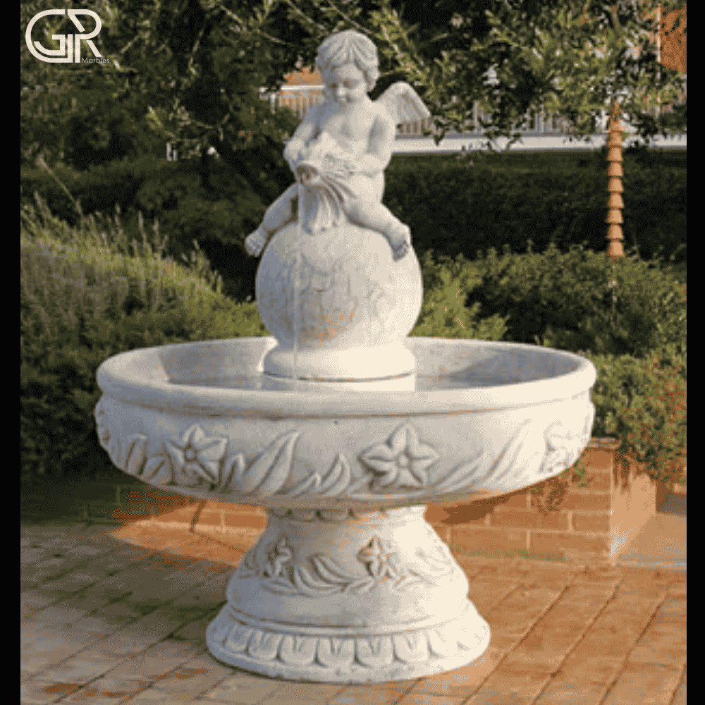 Makrana Carving Marble Fountains