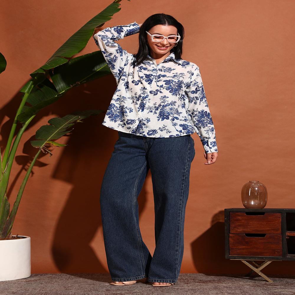 Impression Tree Shirt - Chest Size: Free Size