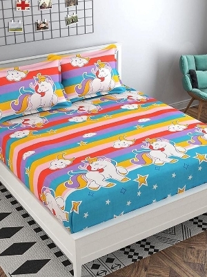 Gold bedsheet double size