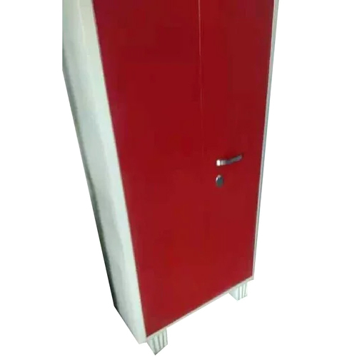 Red Mild Steel Almirah