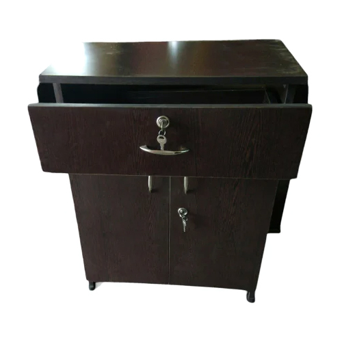 Brown Plywood Shoe Rack