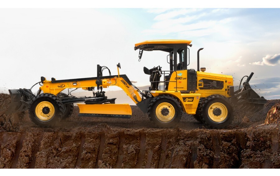 Mahindra Roadmaster G90 Motor Grader - Motor Power: 55 Kw (74Hp) @ 1950 Rpm