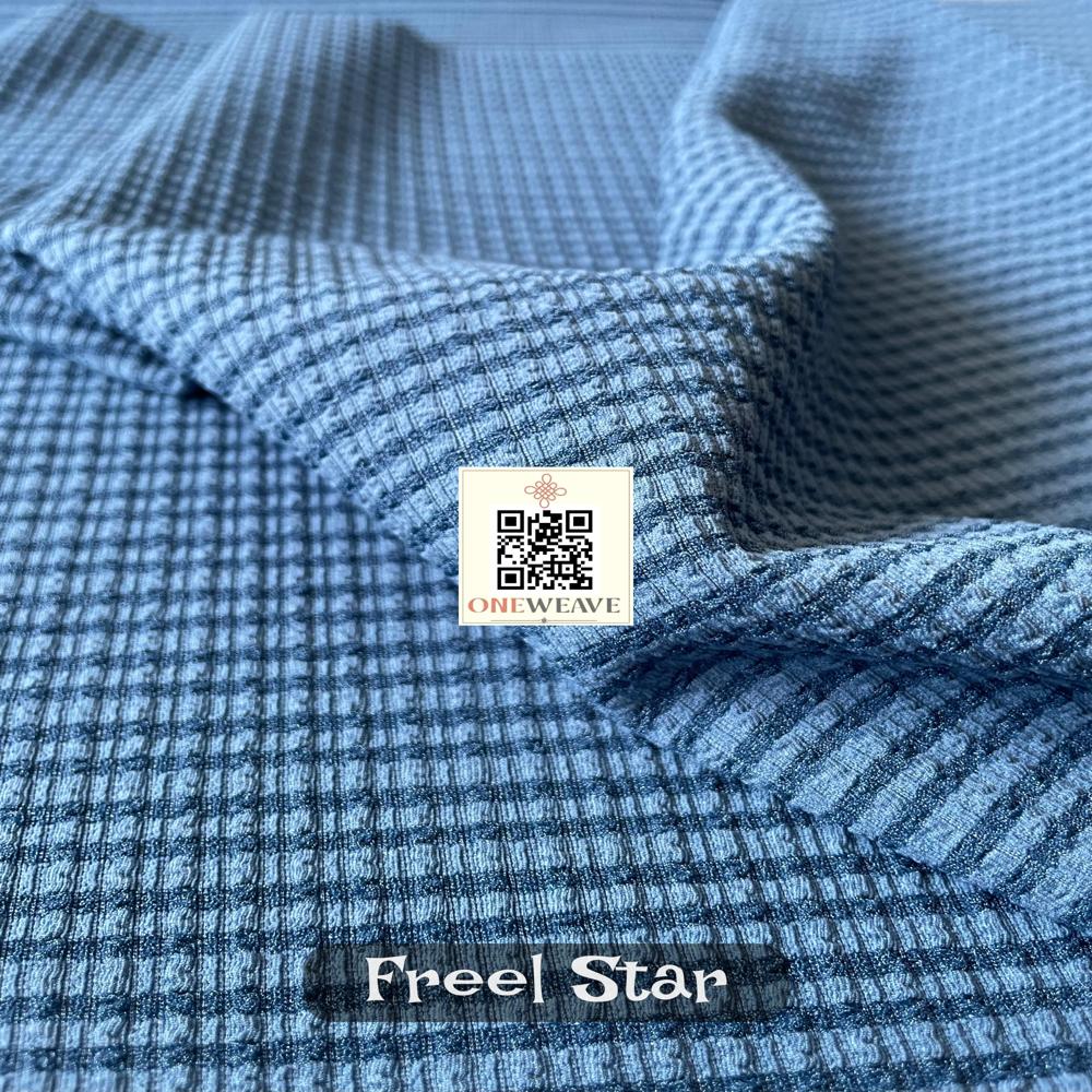 FREEL STAR POLYESTER KNITTED FABRIC