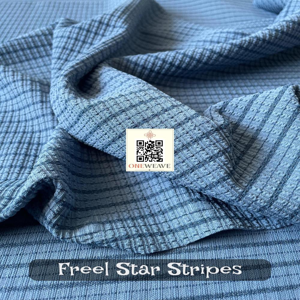 FREEL STAR POLYESTER KNITTED FABRIC