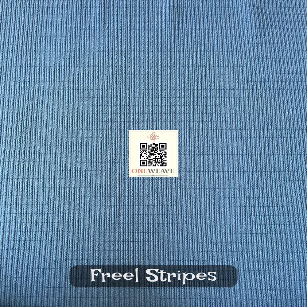FREELSTRIPE POLYESTER KNITTED  FABRIC