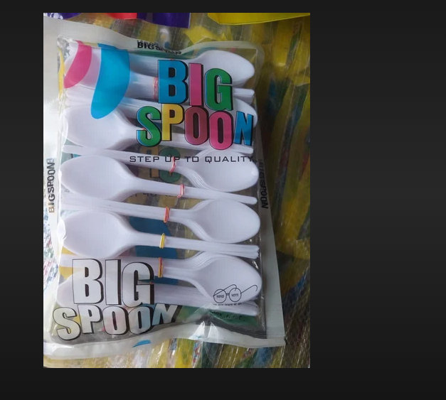 Big Spoon Plastic - Durable Design | Ergonomic Shape, Easy To Grip, Ideal For Serving And Cooking, Versatile Kitchen Tool