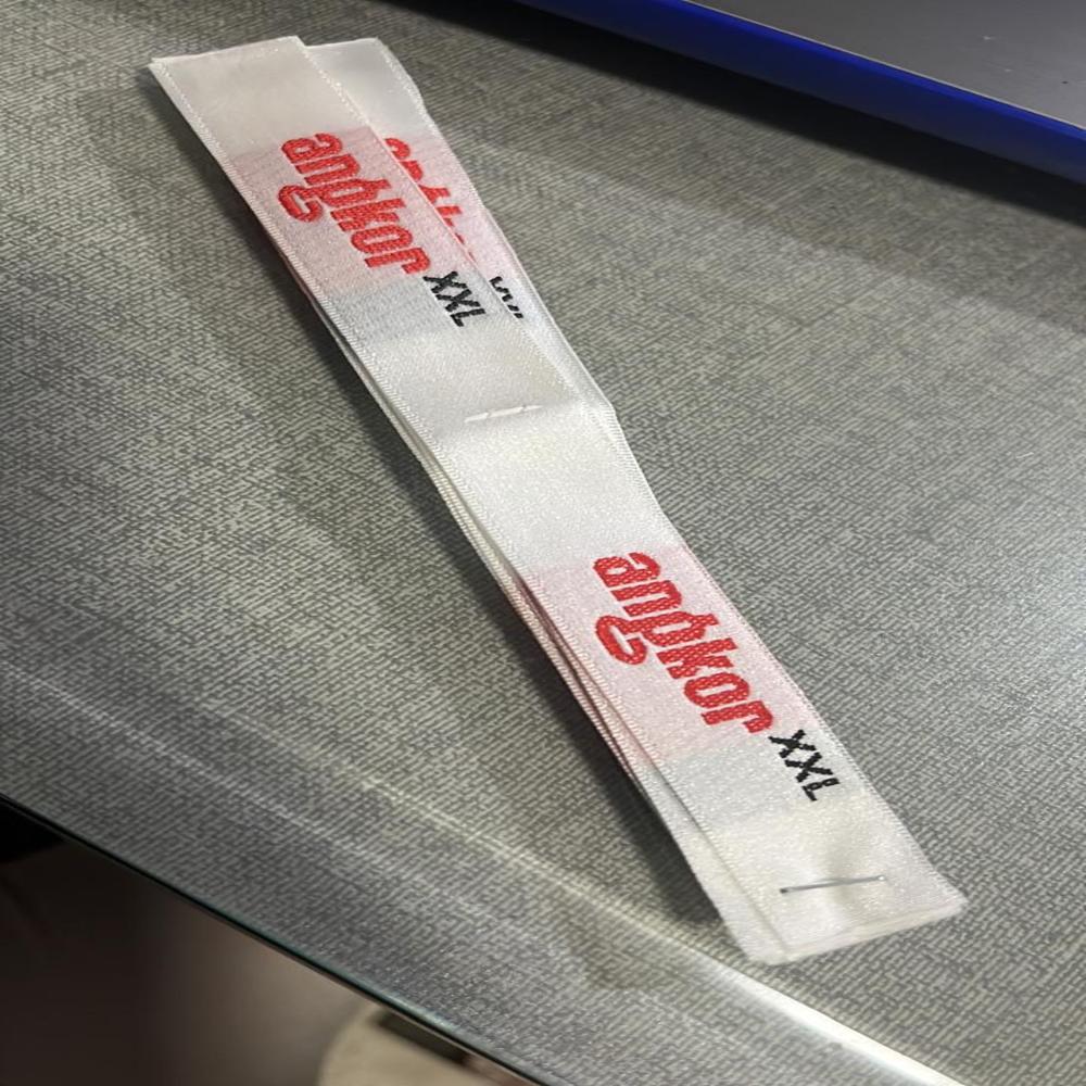 Shirt Labels - Polyester Cotton Blend, 20-40mm, Multicolor, Heat Cut Edges | Oeko-tex Certified, Washable, Customizable, Tear Resistant