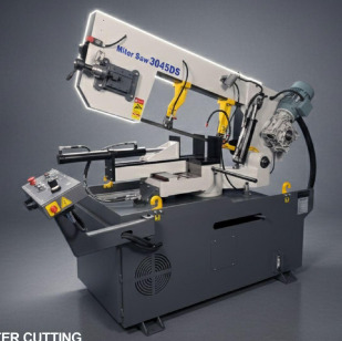 Swing Type Miter Cutting Semi Auto Band Saw Machine
