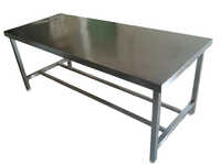 Rectangular Stainless Steel Work Table