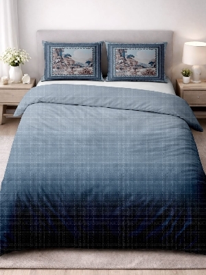 Cotton bedsheet with pillow cover