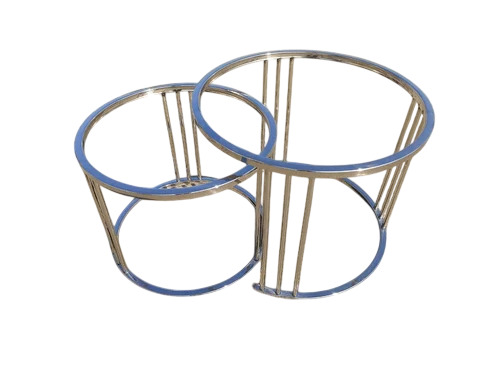 Round SS Center Table Frame
