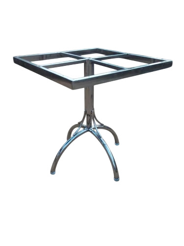 Square SS Bar Table Frame