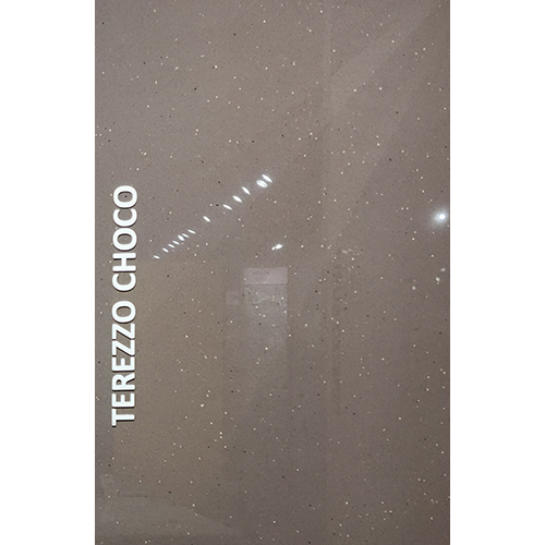 800x2400 Terrazo Choco Granite Slab