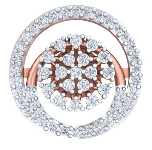 Celestial Halo Diamond Cluster Studs