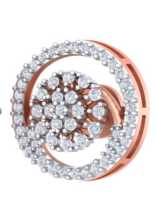 Celestial Halo Diamond Cluster Studs