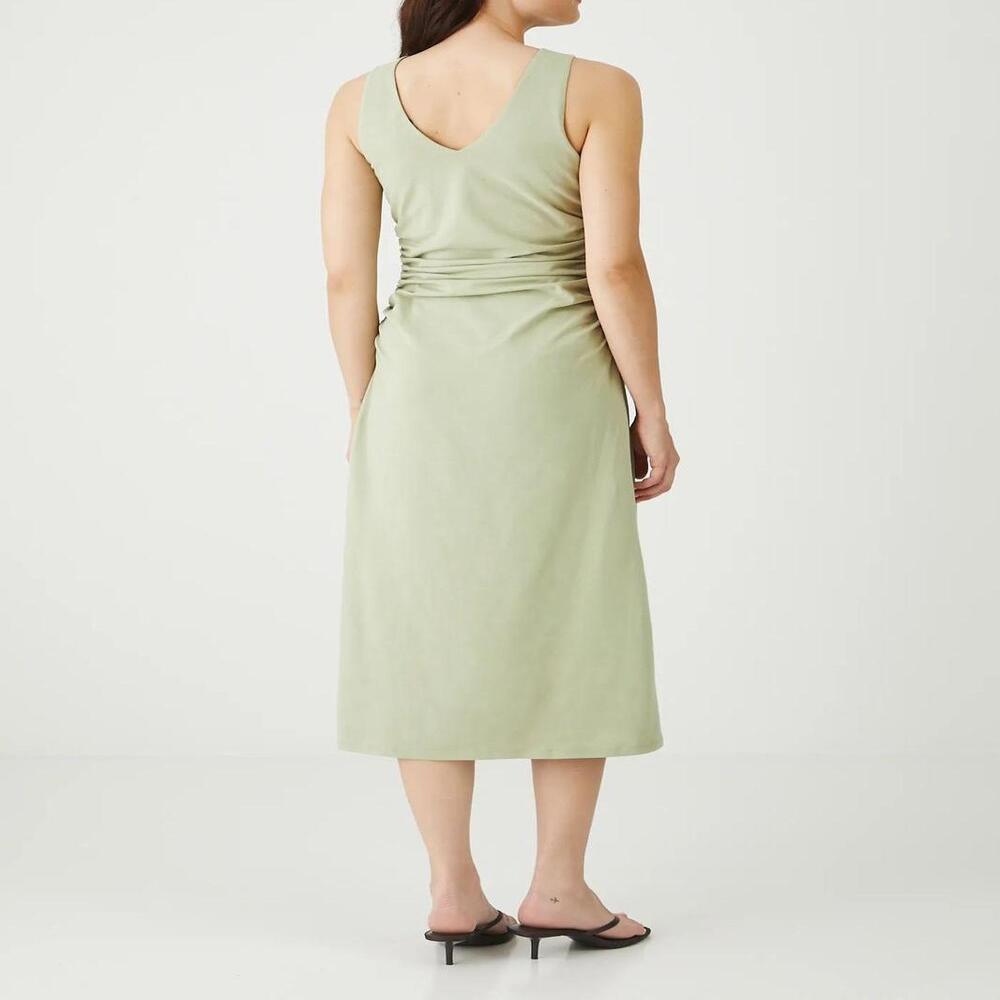 Export Surplus Womens Sleeveless Midi Dress