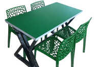 Ms Canteen Table With Chair - Brand Name: Customized/standard