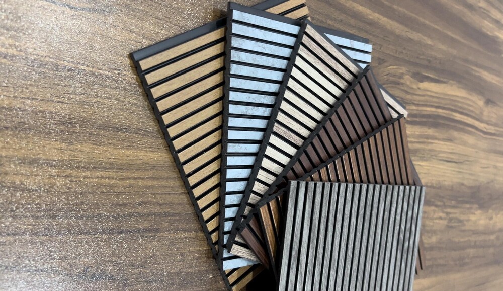 Charcoal Louver Panels