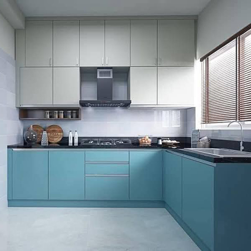 L Shape Modular Kitchen