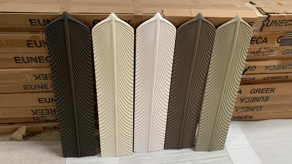 Pu Feather Panels - Stone Sheet-2105