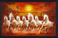 7 Running Horse Painting