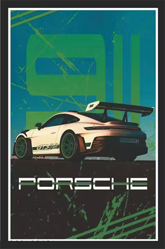 Sports Car Theme Wall Frame