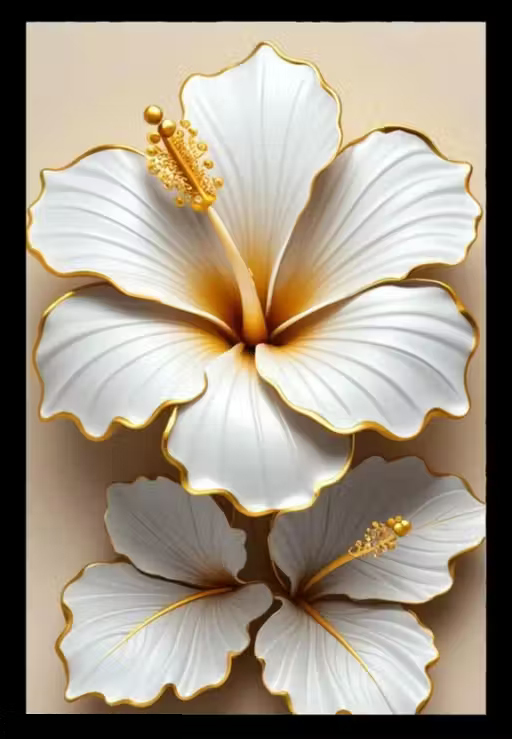 Beautiful Flower PhotoFrame for Home Decor