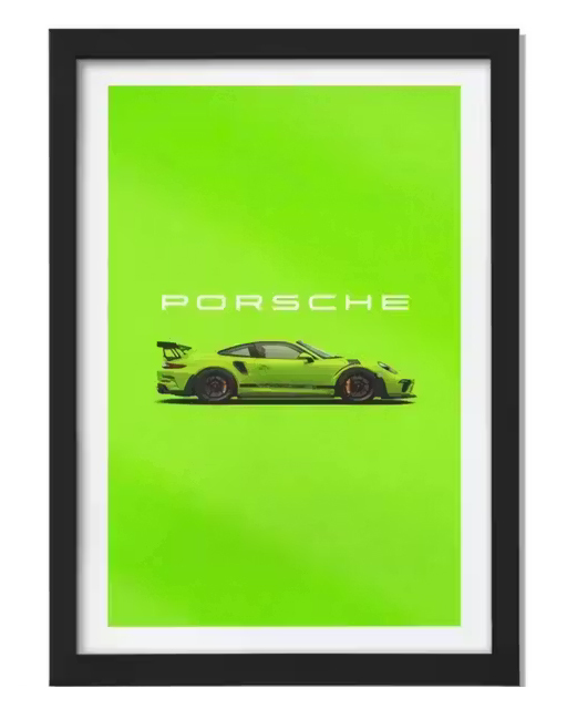 Sports Car Theme Wall Frame