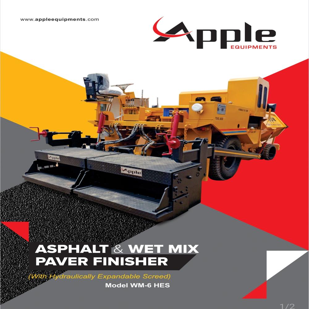 Wm-6 Paver Machine