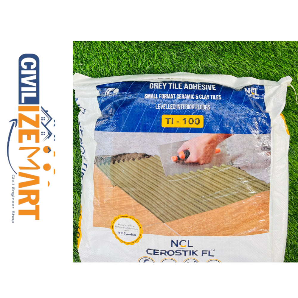 Ncl Cerostik - T1 100 Tile Adhesive - Color: Grey