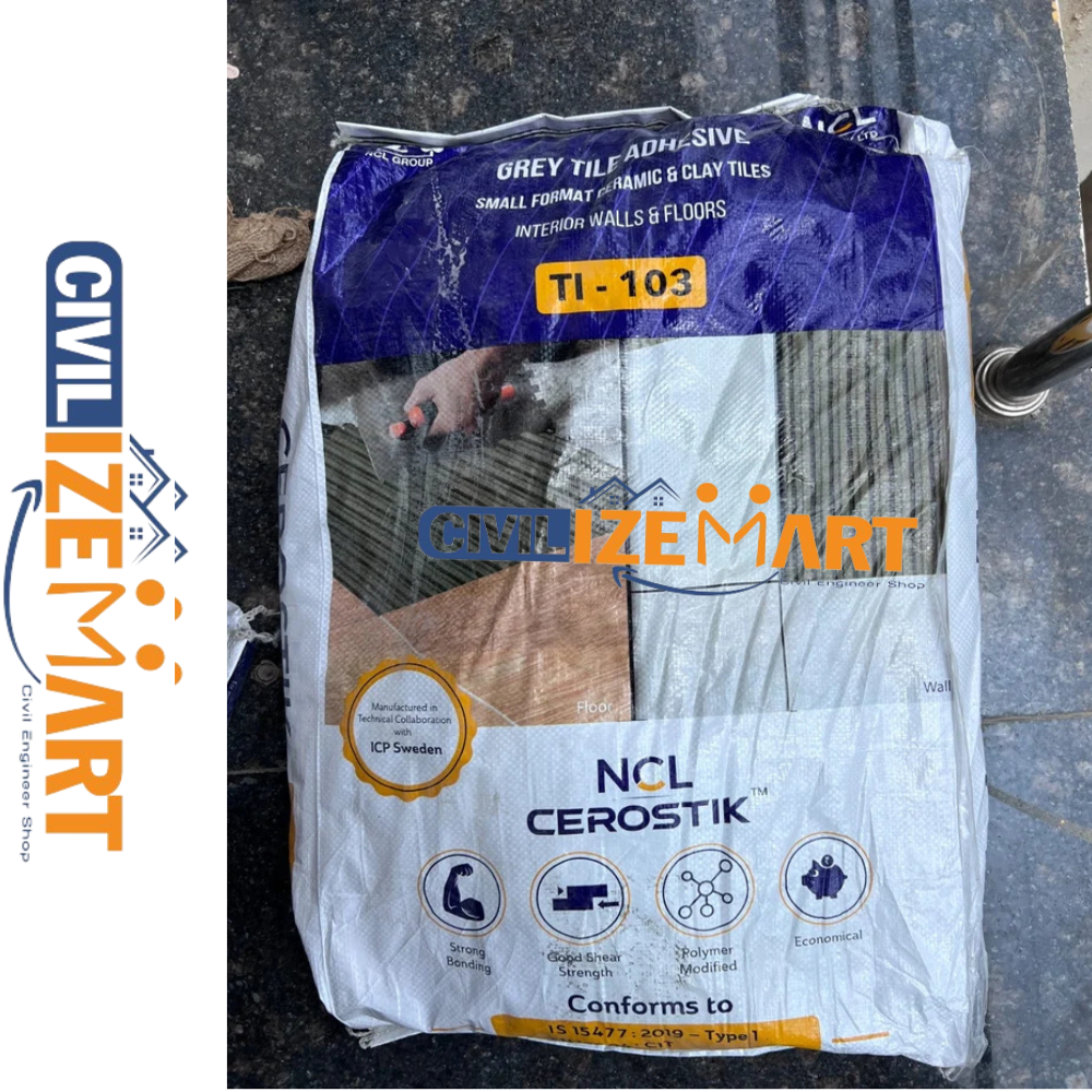 Ncl Cerostik-t1 103 Tile Adhesive - Color: Grey