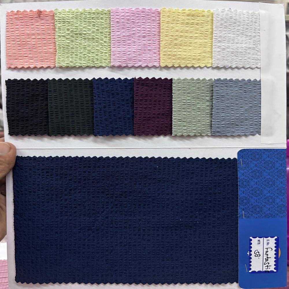 Seersucker Shirting Fabric