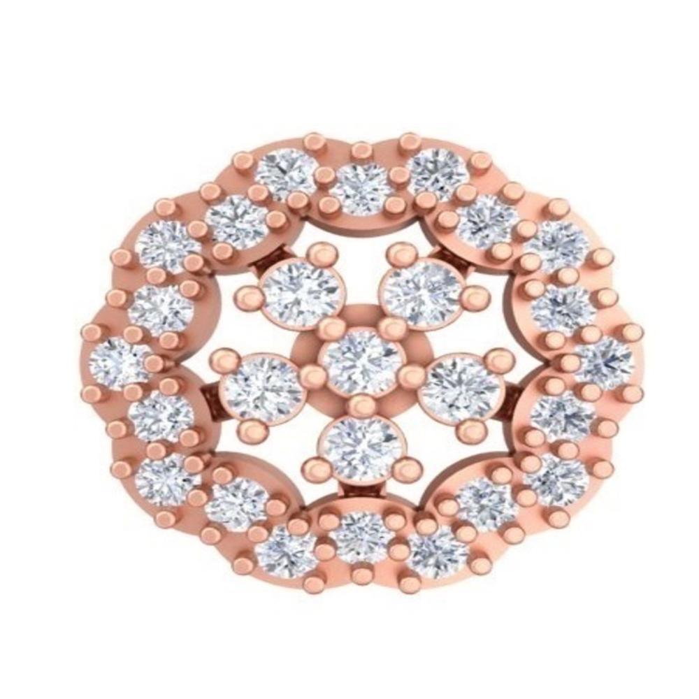 Scalloped Floral Cluster Stud Earrings