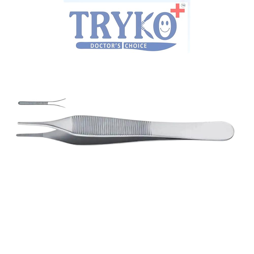 Adson Dissecting Forceps plane 4 Inch Brand TRYKO+
