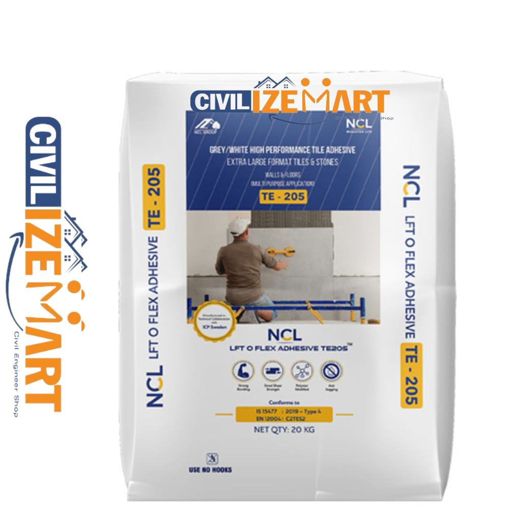 Ncl Lft O Flex Adhesive - Te 205 Tile Adhesive - Application: Flexible Bonding Of Substracts
