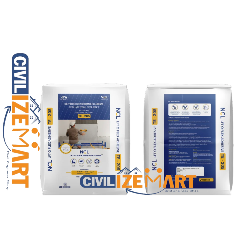 NCL LFT O FLEX ADHESIVE - TE 205 TILE ADHESIVE